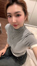 梵昇昱简约银色水滴钛钢项链女2026新款高级感不掉色长款毛衣链装饰配饰 水滴项链-短款 实拍图