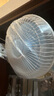 水月明 插电款小风扇迷你学生宿舍床上电风扇床头台式夹扇桌面夹式静低音小型电扇 蓝色塑料网【纯铜电机】自带 1.3米电源线 可立可挂可夹 自动摇头 实拍图