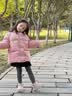 嘟嘟家儿童棉服卡通红色新年冬装宝宝棉袄冬款男童连帽外套女童衣服童装 粉色 120 实拍图