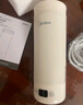 美的（Midea）电热水杯加热电热水壶保温烧水杯 350ml迷你便携式旅行出差 智能恒温 316L不锈钢无异味MK-DB35X22 实拍图