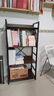 密林书架置物架落地多层收纳架客厅家用货架放书简易储物架 4层60 实拍图