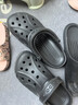 卡骆驰（CROCS）洞洞鞋贝雅男鞋女鞋轻便耐磨一脚蹬拖鞋休闲鞋|10126 卵石色-2V3 39 (240mm) 实拍图