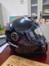 野马（YEMA）3C认证828S摩托车头盔男全盔冬季双镜片机车安全帽 四季通用 均码 亮黑+防雾贴片 实拍图
