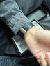 LIAVNAS适用苹果表带apple watch s11/10/9/ultra2微孔透气双面真皮表带iwatch S8/7/6/5/SEwp磁吸手表带 微孔-透气-黑色 38/40/41/42表盘通用 实拍图