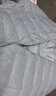 雪中飞经典新款基础舒适轻薄羽绒便捷短款保暖羽绒小马甲轻盈便携舒适 静谧灰|8210-女 L 170/92A 实拍图