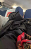 断码新款羽绒服男女同款白鸭绒加厚保暖中戏院外套中长款羽绒服 黑色 男女同款 M 适合95到110斤穿 实拍图