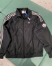 adidas情侣款复古风梭织立领夹克外套男女秋季阿迪达斯官方三叶草 岩层橄榄绿 3XL 实拍图