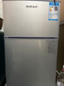 先科小冰箱迷你小型家用 冷藏冷冻两用宿舍寝室出租房用双门办公室电冰箱节能省电 先科S218银色【大容量急速冷】节能 实拍图