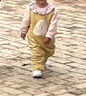 babylove宝宝背带裤春秋外穿连体裤超萌可爱休闲长裤洋气婴儿裤子 实拍图