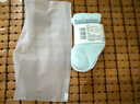 全棉时代儿童袜子3双婴儿棉袜宝宝新生儿地板袜男女童中长筒袜春夏秋冬 【中筒】蔚蓝+白+天蓝 3双 0-3月 （7.5cm） 实拍图