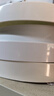 天王星（Telesonic）挂钟 客厅现代简约安静圆形石英寸挂表 Q7703-1白色35cm 实拍图