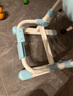 益威（EIEV）儿童学习椅可升降学生椅子儿童写字椅儿童小学生座椅电脑椅可调节 升降脚踏+9cm追背+手摇标准款-蓝 实拍图