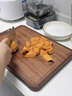 好管家黑金檀木菜板食品级PP双面抗菌砧板实木案板切菜板40.6*30.6*2.6 实拍图