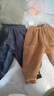 嘟嘟家【抗静电】儿童裤子冬季加厚宝宝长裤秋冬男童童装女童秋装 棕色 90 实拍图