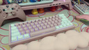 IQUNIX EZ60 EZ63旗舰电竞磁轴键盘铝合金CNC磁玉轴无畏契约铝厂 EZ63 梦幻粉 【粉磁玉轴Pro】 实拍图