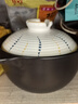 以辰5L家用日式砂锅煲汤熬药煮粥焖饭炖锅养生陶瓷汤锅煲明火用 实拍图