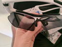 洛克兄弟（ROCKBROS）骑行眼镜偏光变色近视男女户外运动跑步防风沙自行车装备 （5镜片 偏光）经典款亮白 实拍图