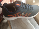 乔丹运动鞋秋季男鞋密网革面跑步鞋子舒适减震轻便休闲跑鞋男 学院蓝闪亮橘(革面防水) 【评价有礼】 42 实拍图