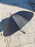 美度（MAYDU）雨伞大号加固加厚结实防风长把雨伞大号长柄伞黑胶遮阳伞M1609黑 实拍图