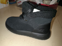 斯凯奇（Skechers）女靴2025新款秋冬季加绒保暖中筒靴平底休闲百搭高帮鞋144722 实拍图
