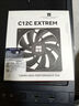 Thermalright(利民) TL-C12C EXTREM 黑色12cm机箱风压扇 双滚珠轴承 4PIN串接PWM接头 1850转速 实拍图