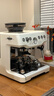 铂富（Breville）BES870 半自动咖啡机 家用意式 研磨奶泡一体式 可拆卸豆仓 16档研磨 白色 实拍图