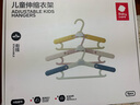 babycare婴儿衣架新生儿宝宝家用晾晒衣架小孩儿童伸缩小衣架 新品-维尔粉【八只装】 实拍图