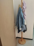 家逸衣帽架入户衣架落地实木挂衣架卧室衣服架办公室衣架 实拍图