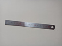 得力(deli)15cm不锈钢直尺 测量绘图刻度尺子 带公式换算表 办公用品  8461 实拍图