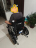好哥（haoge）电动轮椅老年人专用智能全自动轻便可折叠旅行残疾人代步车W680 低靠6减震【远程遥控+语音播报】锂电20A-热销 实拍图
