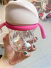 babycare学饮杯儿童水杯带手柄吸管杯宝宝水杯tritan-240ml莱莎粉 实拍图