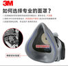 3M防尘口罩面罩工业粉尘装修水泥煤矿木工打磨专用3200半面具+20片滤棉套装  实拍图