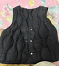 雅鹿羽绒马甲女2025年秋冬新款轻薄内胆保暖时尚贴身大衣内搭V领背心 实拍图