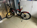 凤凰（Phoenix）儿童自行车山地车学生车脚踏车6-12-18岁童车 霸道 黑红色 24寸 实拍图