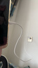 罗马仕苹果充电器套装PD20W氮化镓快充Type-C充电头+数据线适用iPhone14ProMax/13/12/11手机iPad插头 白 实拍图