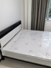 铁艺床1.8米x2米单双人床架1.5x2米钢架出租屋储物金属软包排骨床 升级加厚黑色床架【平尾款】 1.8*1.9/2.0m【默认2.0m】 实拍图