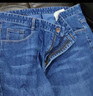 真维斯（JEANSWEST）牛仔裤男2025秋季轻商直筒修身牛仔长裤男蓝色常规33 实拍图