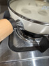 爱仕达陶瓷煎锅平底锅不粘锅家用早餐煎蛋牛排多用小炒锅燃气电磁通用 一人食不粘煎锅丨带盖丨 20cm 实拍图