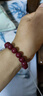 金石灵朱砂手串护身符男女款紫金砂转运珠佛珠情侣手链本命年生日礼物 实拍图