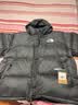 北面（The North Face）美版1996Nuptse男女款羽绒服潮牌经典户外700蓬-鸭/鹅绒随机发 NF0A3C8D男款LE4-黑色 2XL 实拍图
