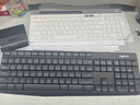 罗技（Logitech）MK220 键鼠套装 无线键鼠套装 办公键鼠套装  多媒体键鼠套装 带无线2.4G接收器 黑色 实拍图