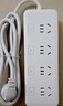 飞利浦（PHILIPS）新国标安全插座 大间距5插位分控 2.8米 带儿童保护门 宿舍插线板/插排/排插/接线板/拖线板3151WB 实拍图