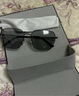 蔡司镜片可选偏光太阳镜男变色近视墨镜日夜两用开车眼镜驾驶夜视眼镜 枪框-0度偏光变色片（日夜两用） 实拍图