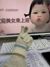 唐狮（TonLion）2025新款韩版拼色手套女生冬季保暖防寒毛线加厚触屏学生骑车冬天 米色 实拍图