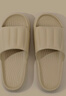 洁丽雅（Grace）居家情侣加厚拖鞋简约清新马卡龙色男女款凉拖凉拖鞋 浅绿 40/41 实拍图
