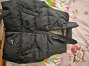 鸭鸭（YAYA）羽绒马甲女士2025冬季时尚高端90鸭绒加厚保暖潮流马套 黑色 XL 实拍图