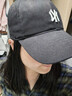 美职棒（MLB）男女复古可调节软顶运动棒球帽休闲遮阳鸭舌帽情侣CP77/CP66 黑色NY小标【CP77-50BKS】 均码 实拍图