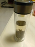 【⭐京东物流配送】高硼硅双层玻璃杯大容量泡茶杯水杯子茶水分离 【双层加厚】茶杯 350ml 1只 实拍图
