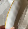【摩登主妇同源】釉下彩米饭碗特别好看的餐具小碗家用陶瓷吃饭碗 8英寸菱格深盘【1个装】 实拍图