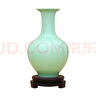 傲世景德镇陶瓷器新中式小花瓶工艺品客厅摆件办公室博古架茶室装饰品 影青葫芦瓶（配木质旋转底座） 实拍图